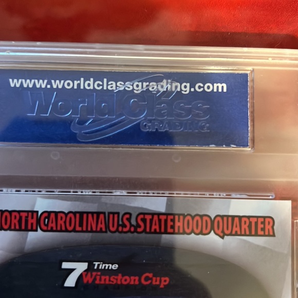 2001 Dale Earnhardt N. Carolina State Quarter Limited edition - Picture 5 of 7